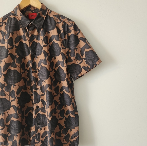 Hugo Boss Black Roses Shirt - Picture 3 of 10